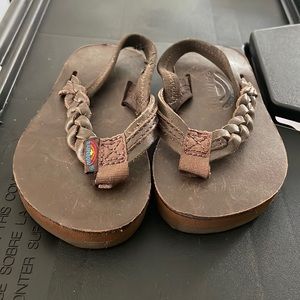 Rainbow baby sandals